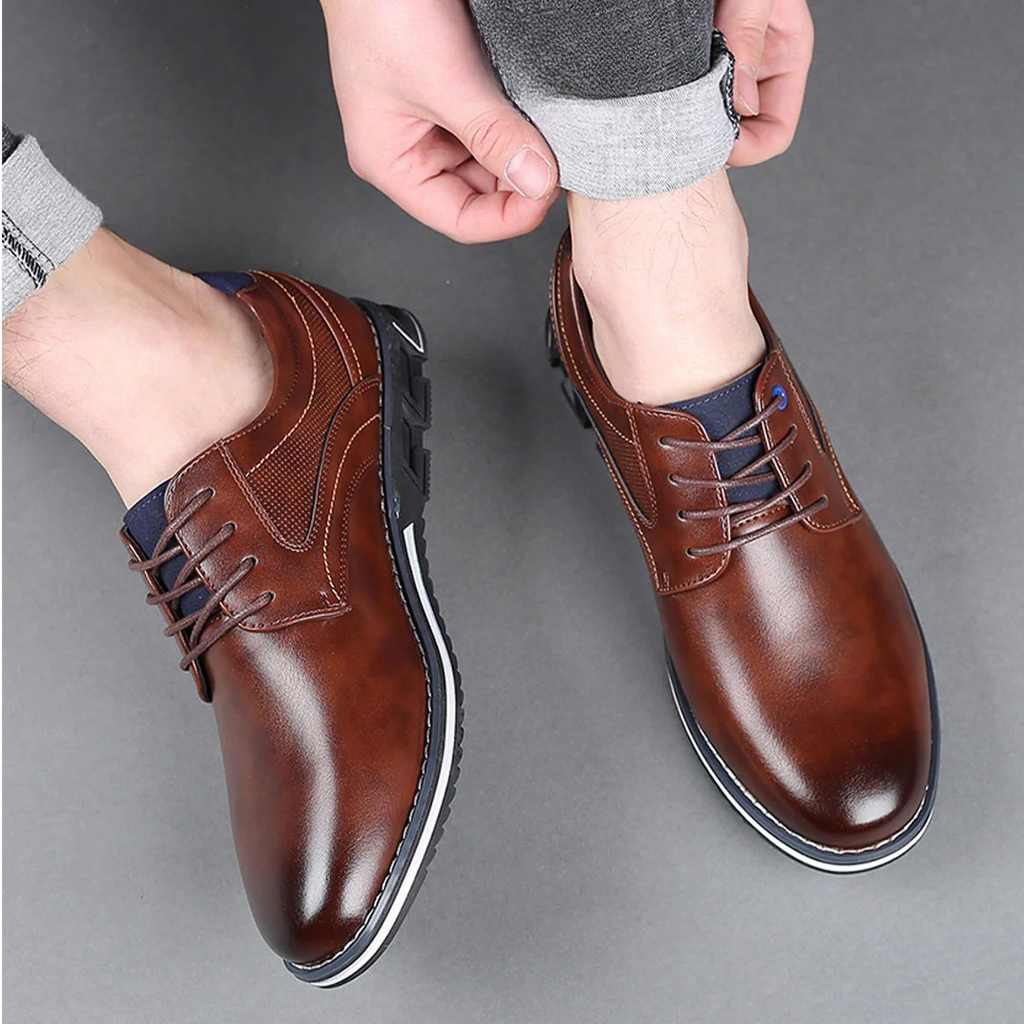 York – Orthopedic Premium Leather Shoes