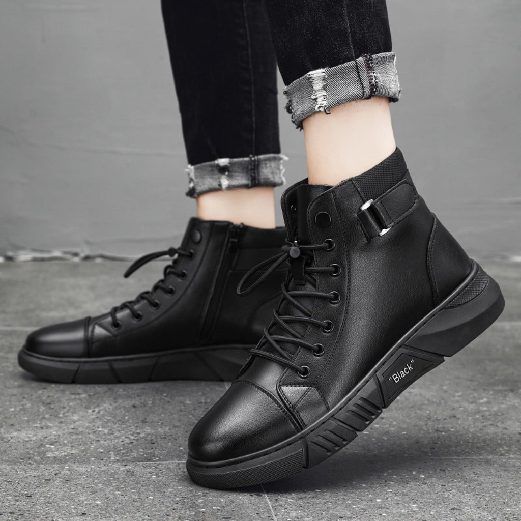 James - Orthopedic Leather Boots