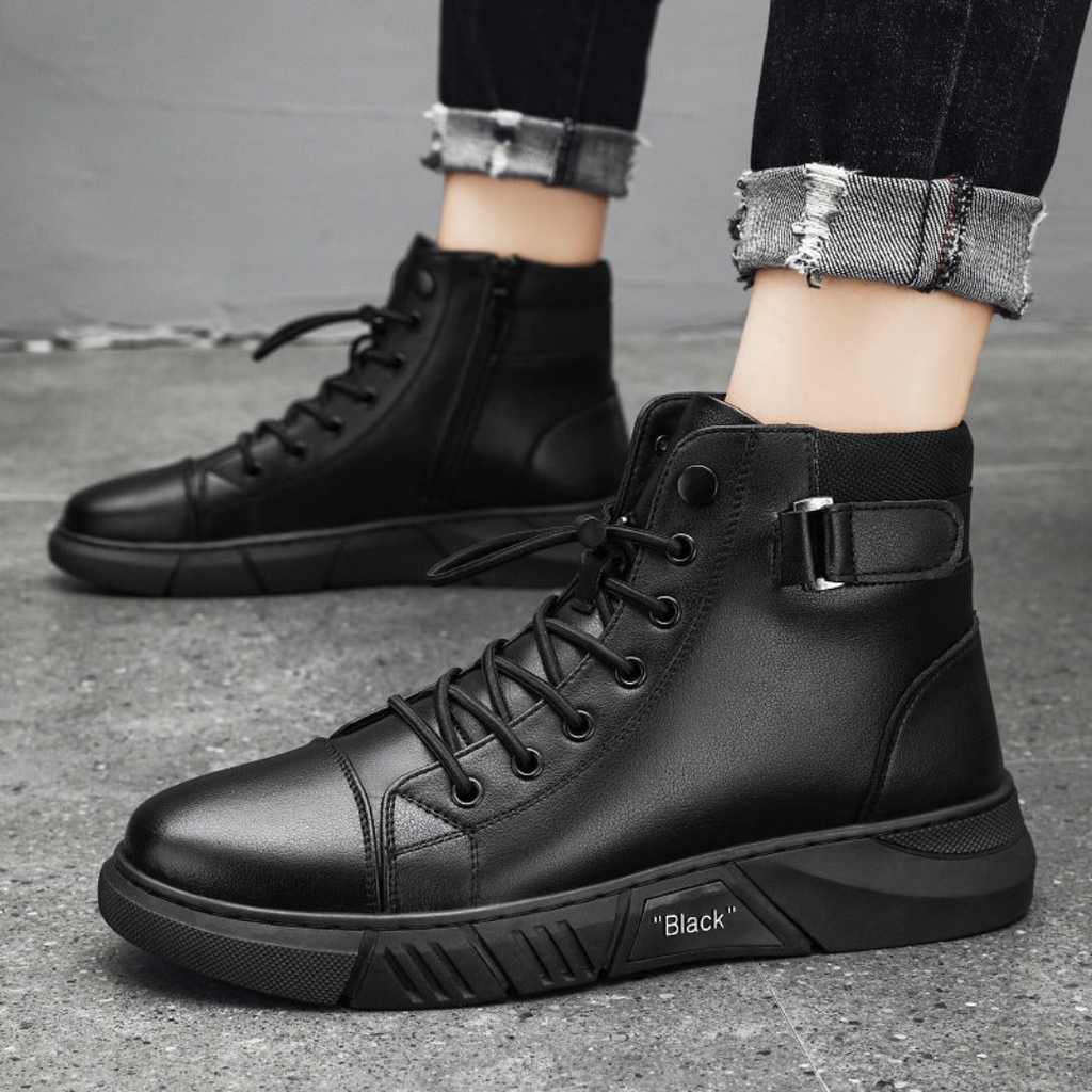 James - Orthopedic Leather Boots