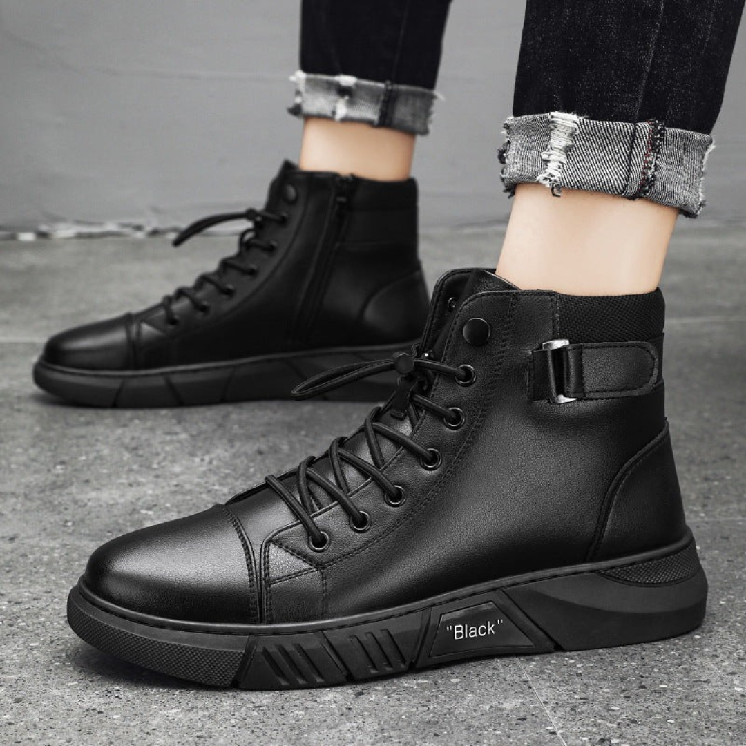 James - Orthopedic Leather Boots