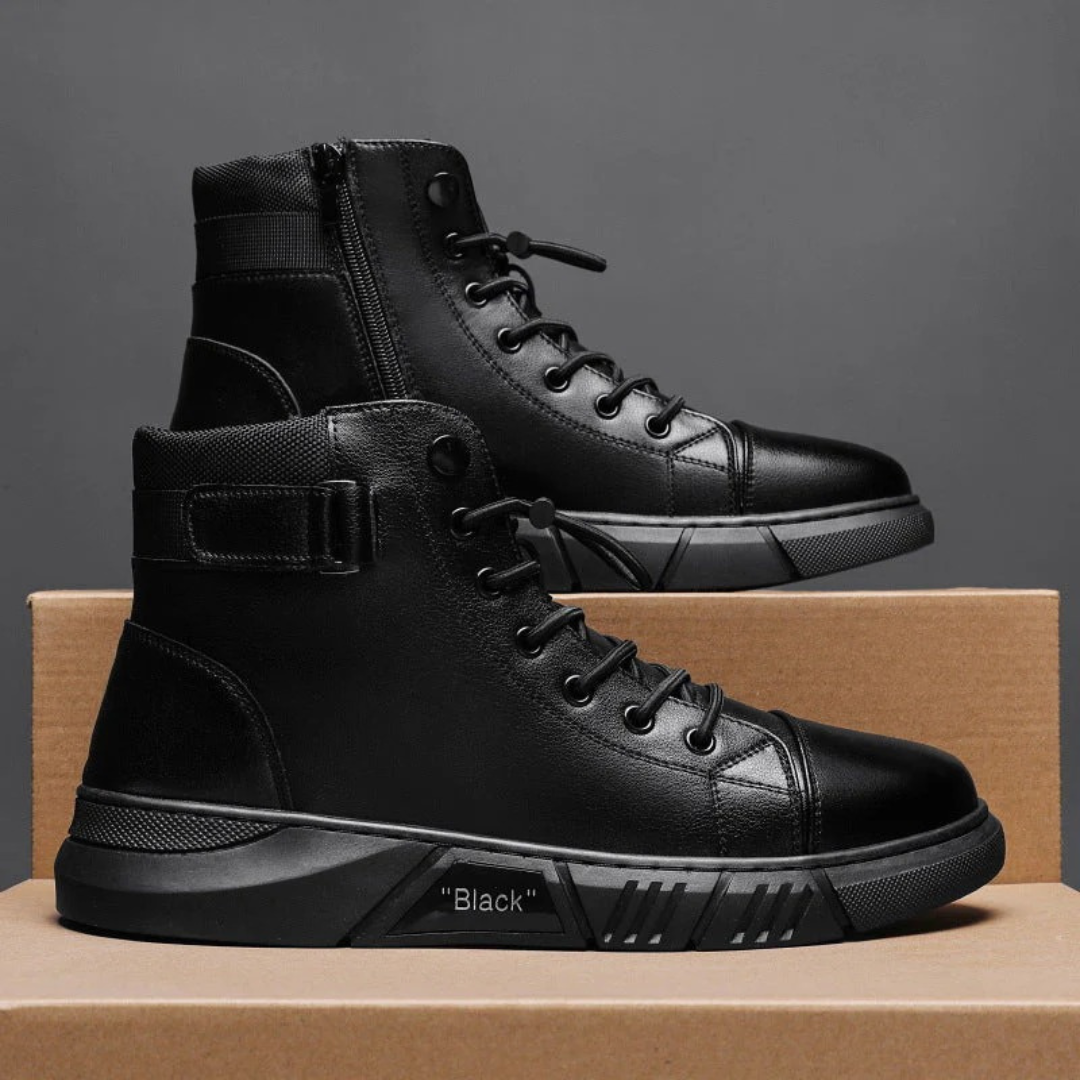 James - Orthopedic Leather Boots