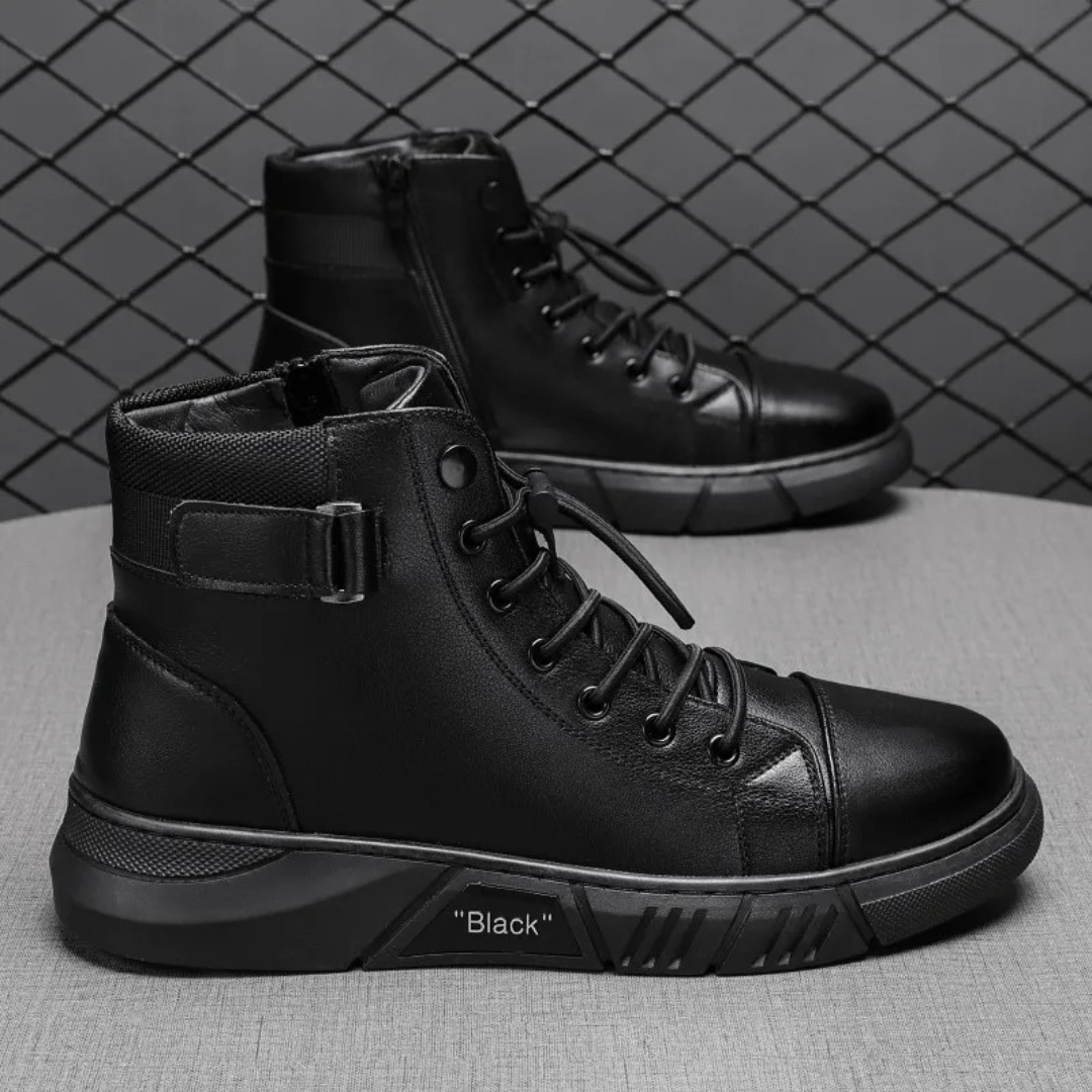 James - Orthopedic Leather Boots