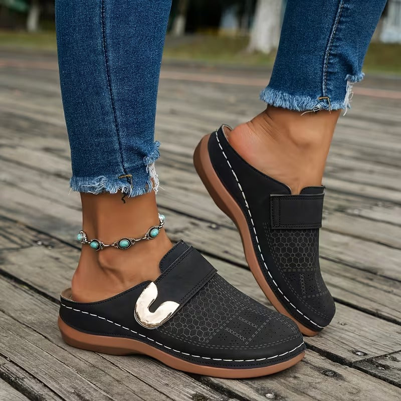 Nicole – Orthopedic Leather Sandals