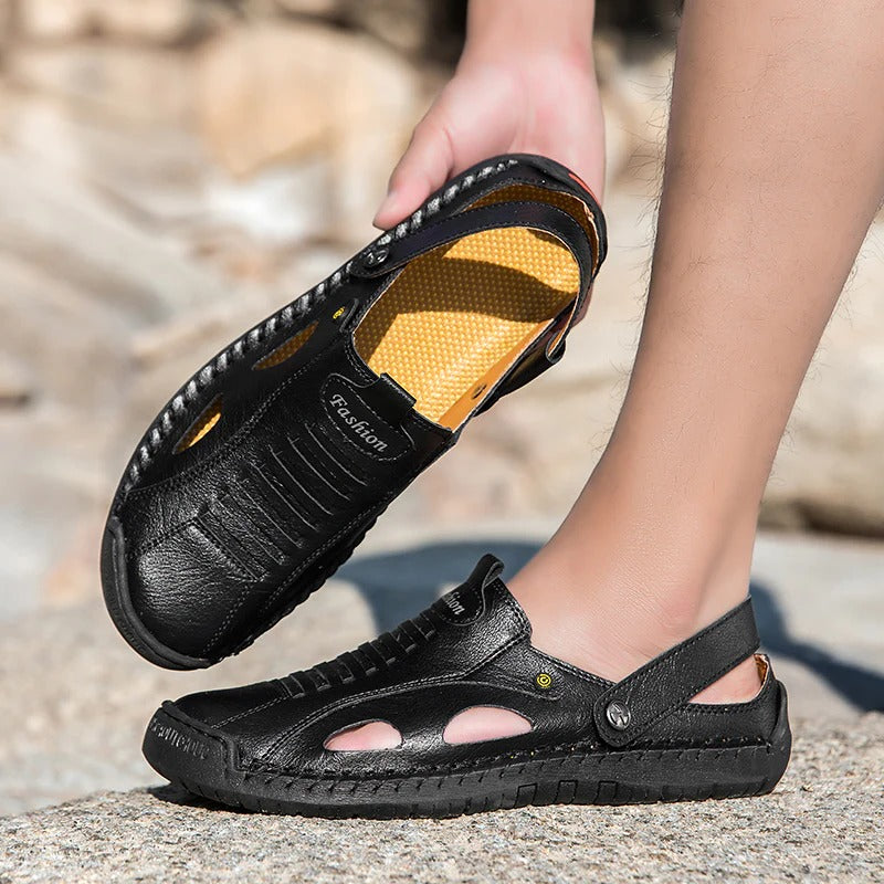 Thomas – Orthopedic Leather Sandals